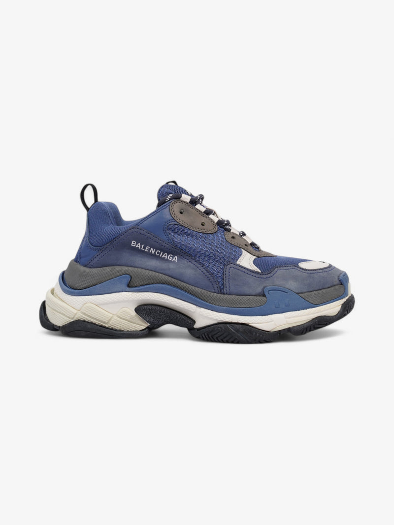  Balenciaga Triple S Blue / White / Grey Mesh EU 43 UK 9