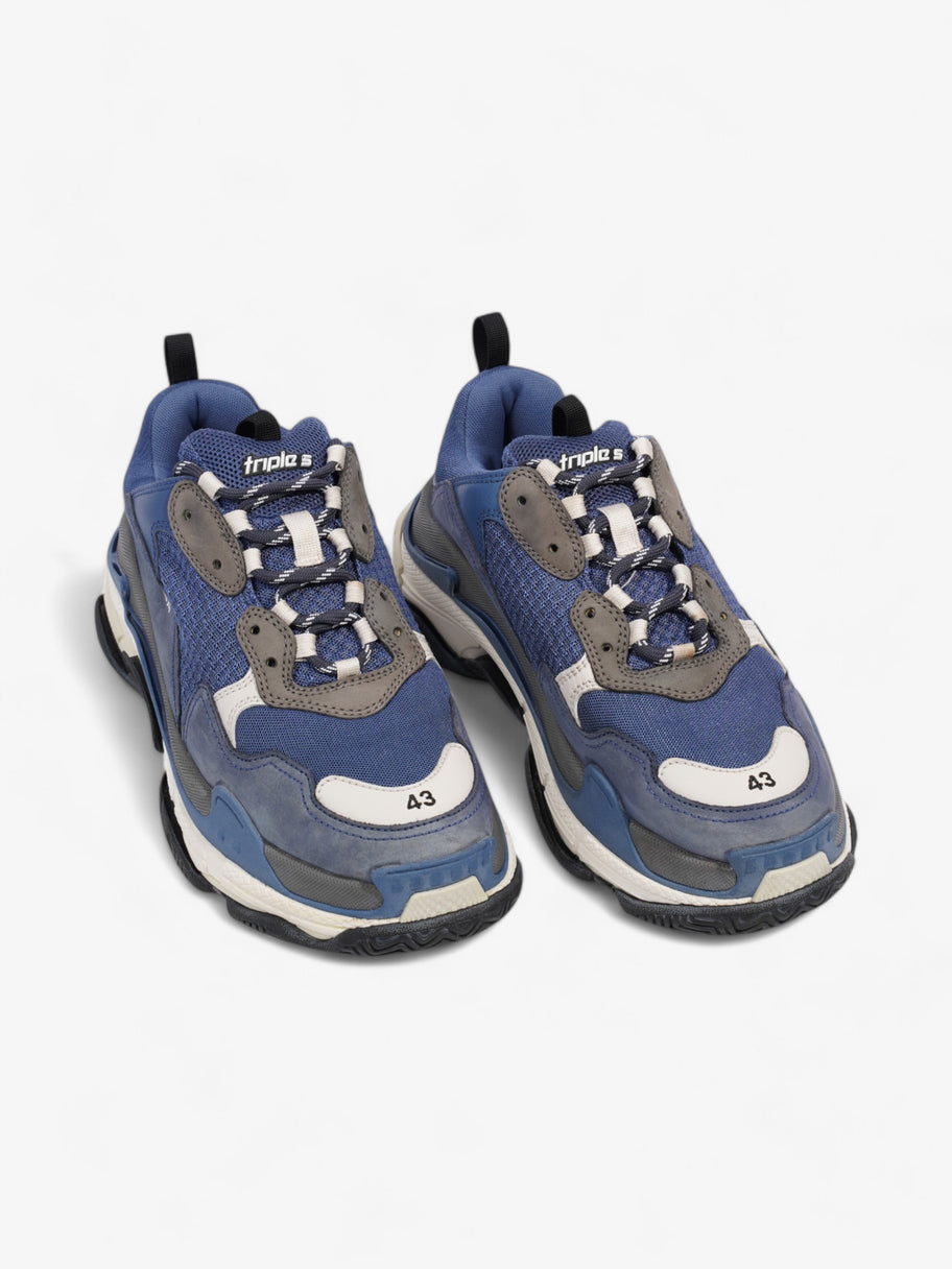 Balenciaga Triple S Blue / White / Grey Mesh EU 43 UK 9 Image 8