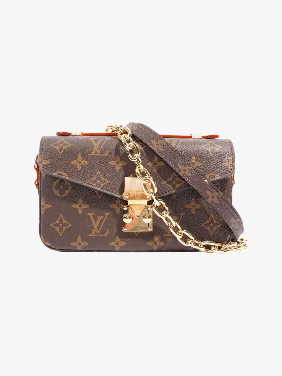 Louis Vuitton Pochette Metis East West Bag Monogram Coated Canvas Image 1