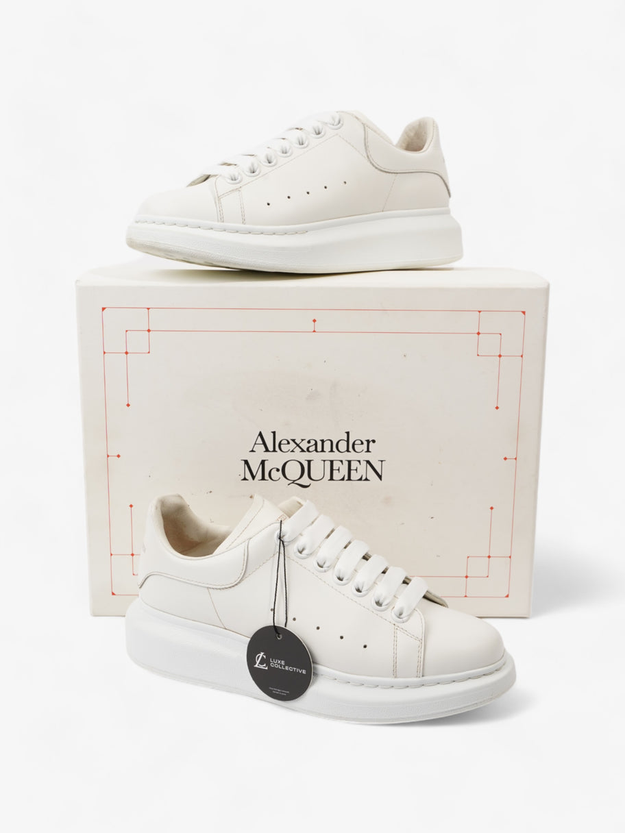 Alexander McQueen Oversized Sneakers White Leather EU 37 UK 4 Image 11