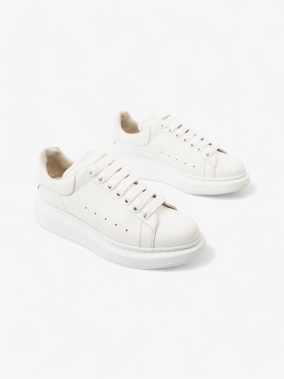 Alexander McQueen Oversized Sneakers White Leather EU 37 UK 4 Image 2