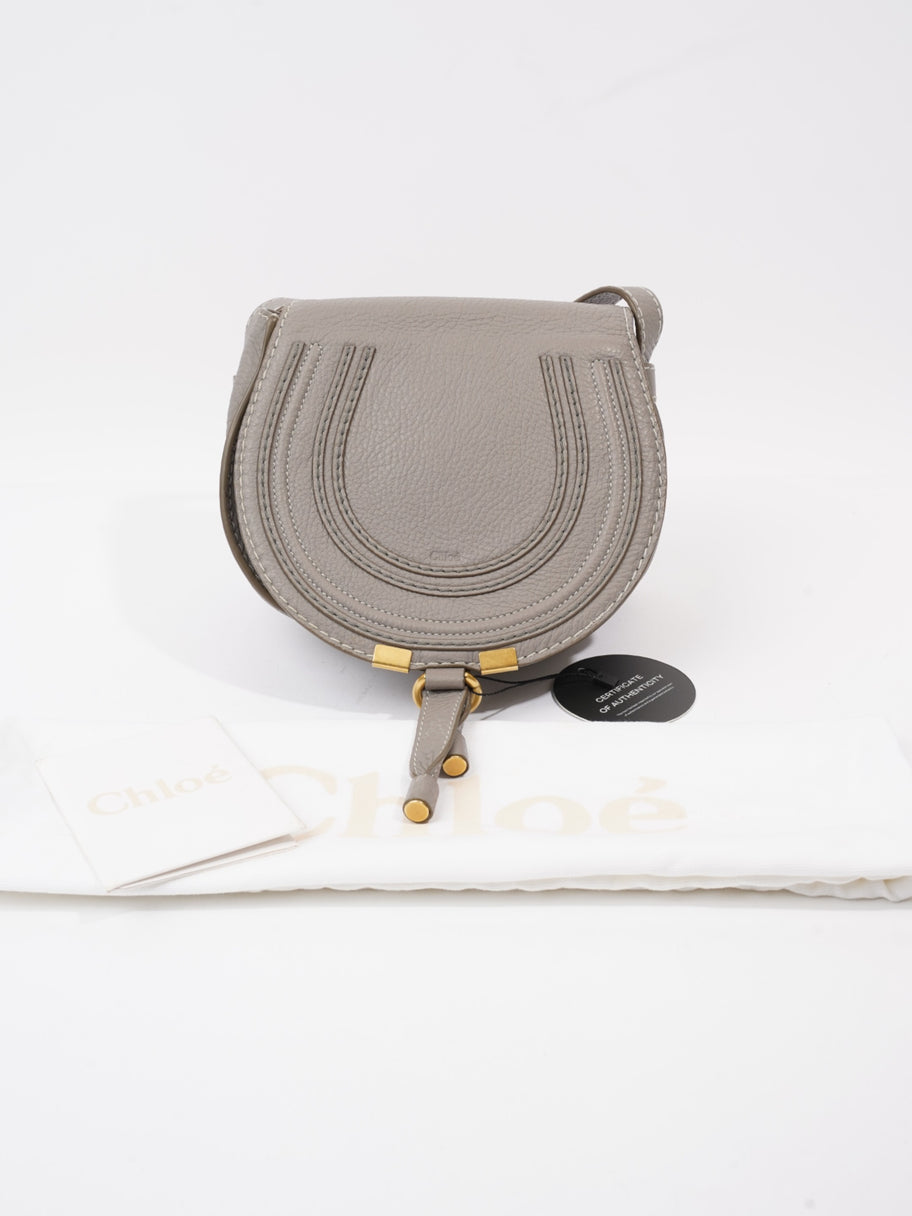 Chloe Marcie Grey Calfskin Leather Image 10