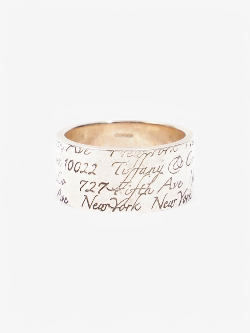  Tiffany and Co Notes Ring Silver Silver Sterling 8.5 (US)