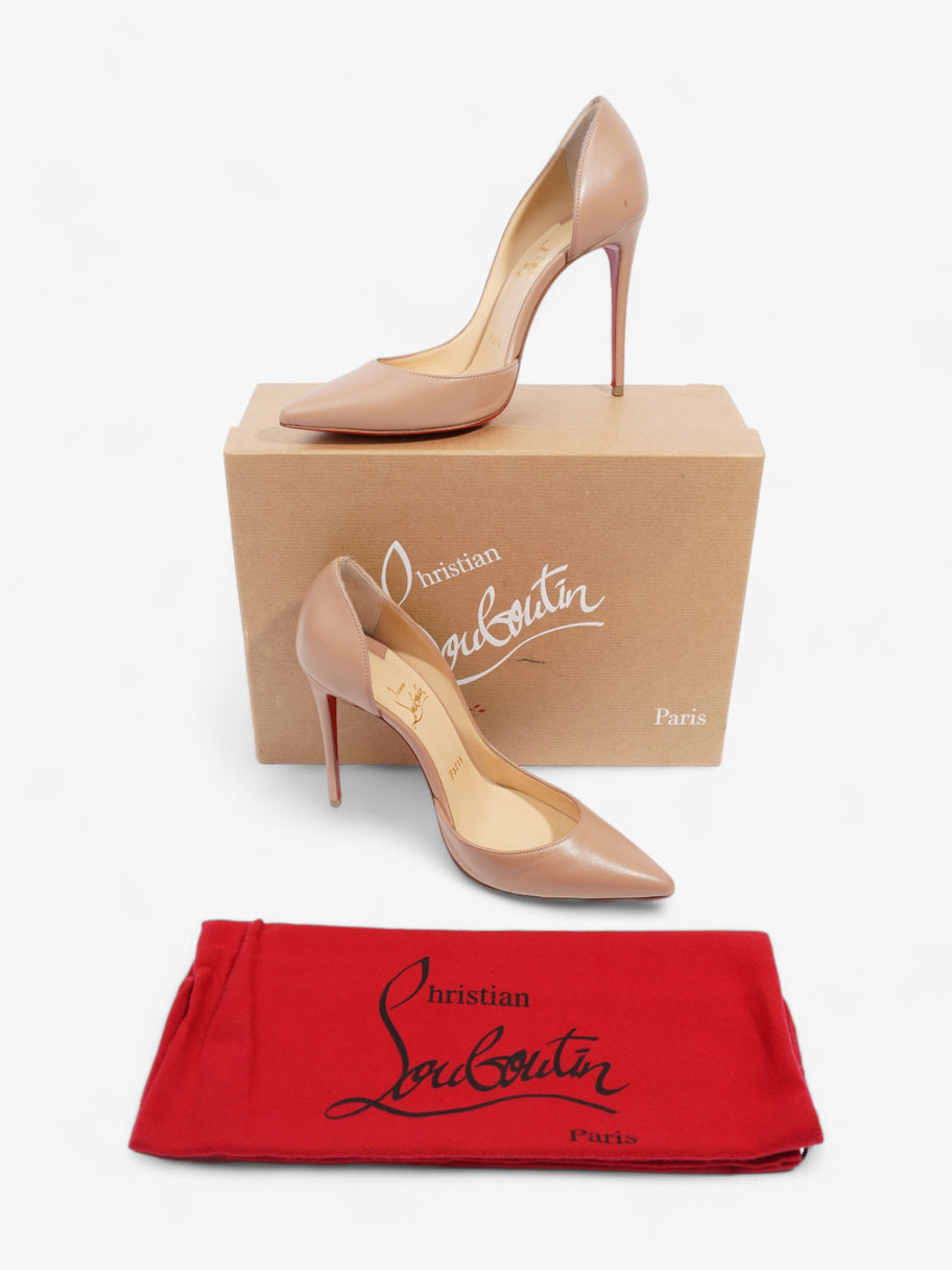 Christian Louboutin Iriza 100mm Nude Nappa Leather EU 37 UK 4 Image 10