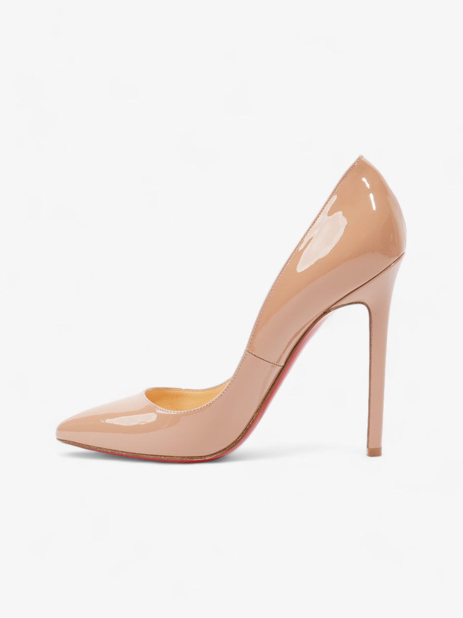 Christian Louboutin Pigalle Heels 100 Nude Patent Leather EU 36 UK 3 Image 3