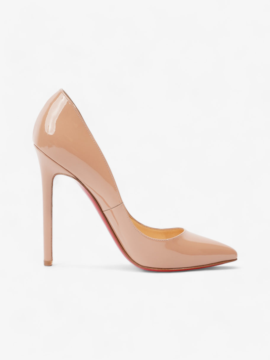 Christian Louboutin Pigalle Heels 100 Nude Patent Leather EU 36 UK 3 Image 4