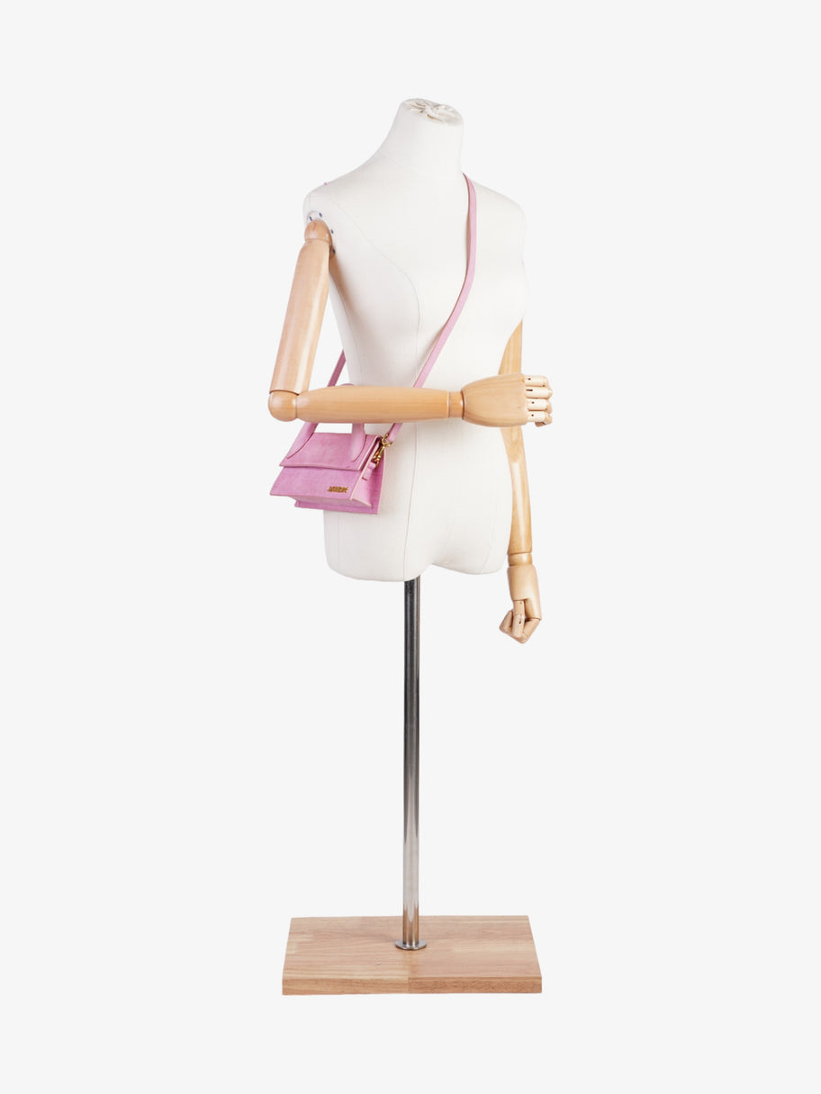 Jacquemus Le Chiquito Long Light Pink Leather Image 2