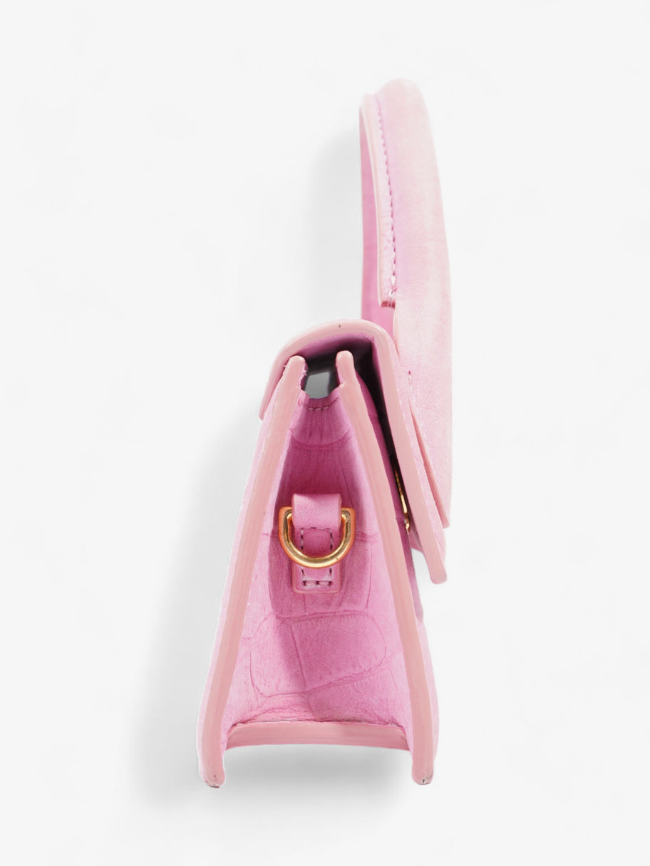 Jacquemus Le Chiquito Long Light Pink Leather Image 5