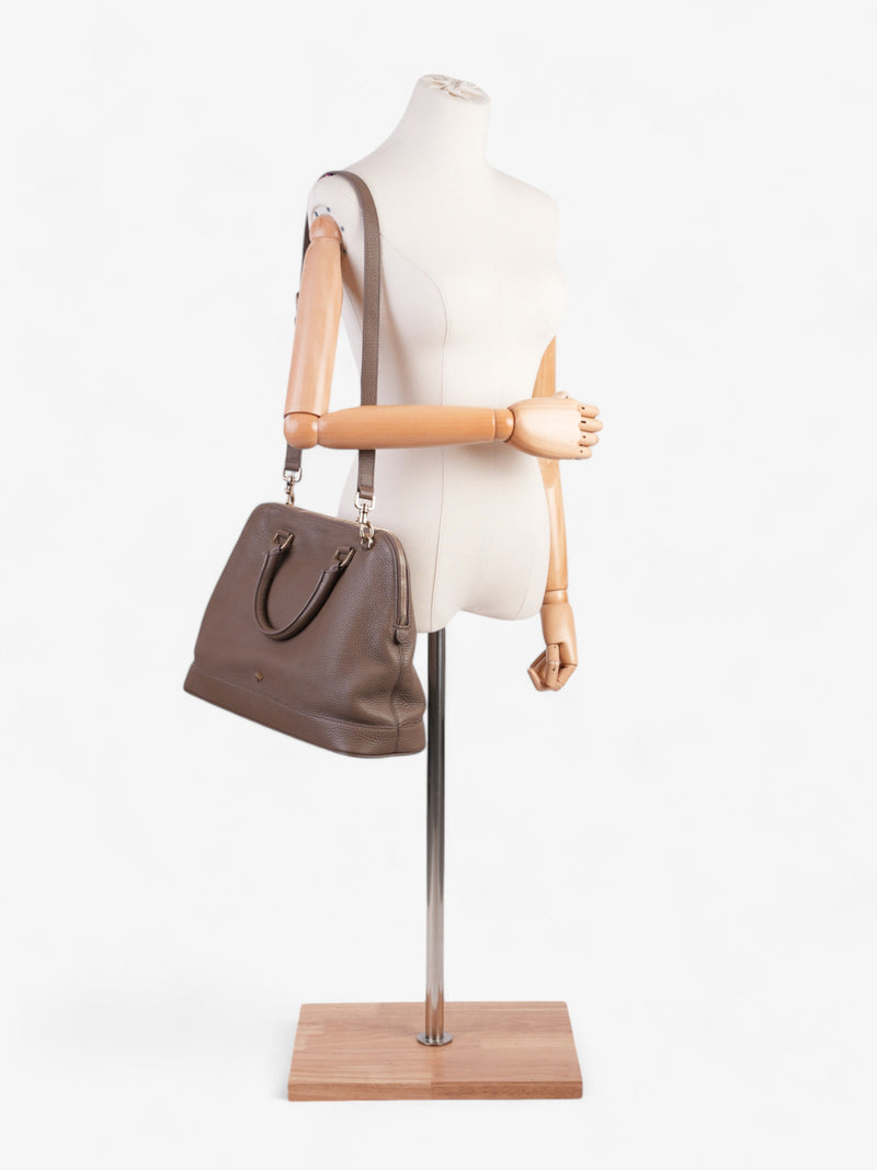  Mulberry Pembridge Double Handle Taupe Leather