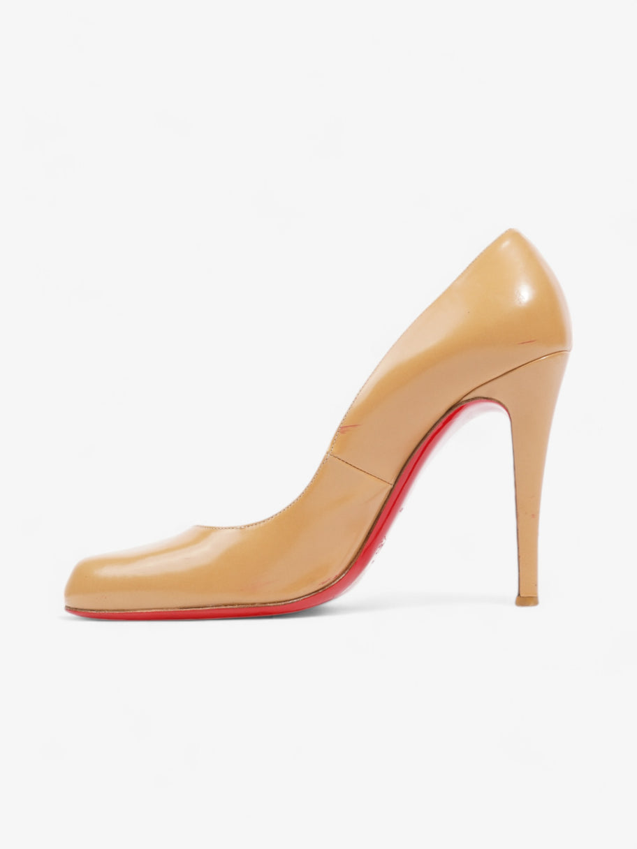 Christian Louboutin Decollette 868 100mm Camel Calfskin Leather EU 39 UK 6 Image 3