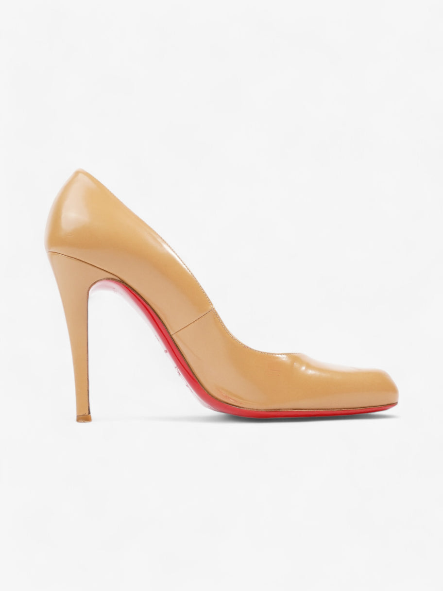 Christian Louboutin Decollette 868 100mm Camel Calfskin Leather EU 39 UK 6 Image 4