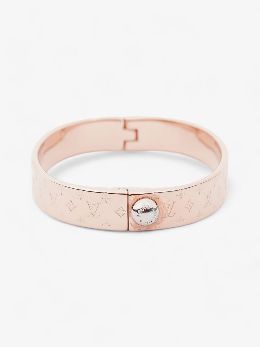 Louis Vuitton Nanogram Cuff Rose Gold Brass S Image 5