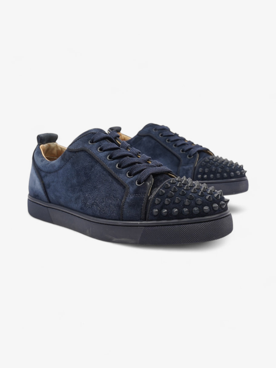 Christian Louboutin Louis Junior Spikes Navy Suede EU 41 UK 7 Image 2