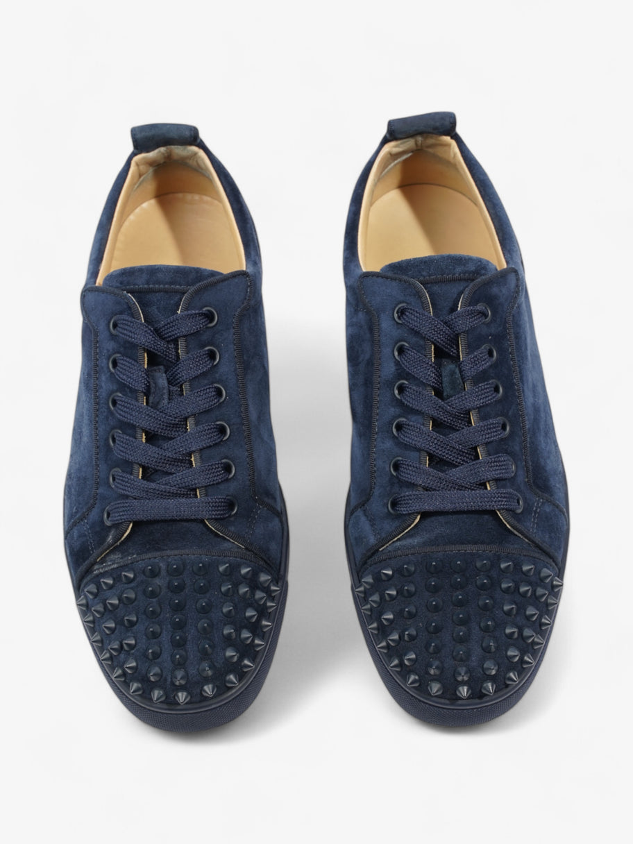 Christian Louboutin Louis Junior Spikes Navy Suede EU 41 UK 7 Image 8