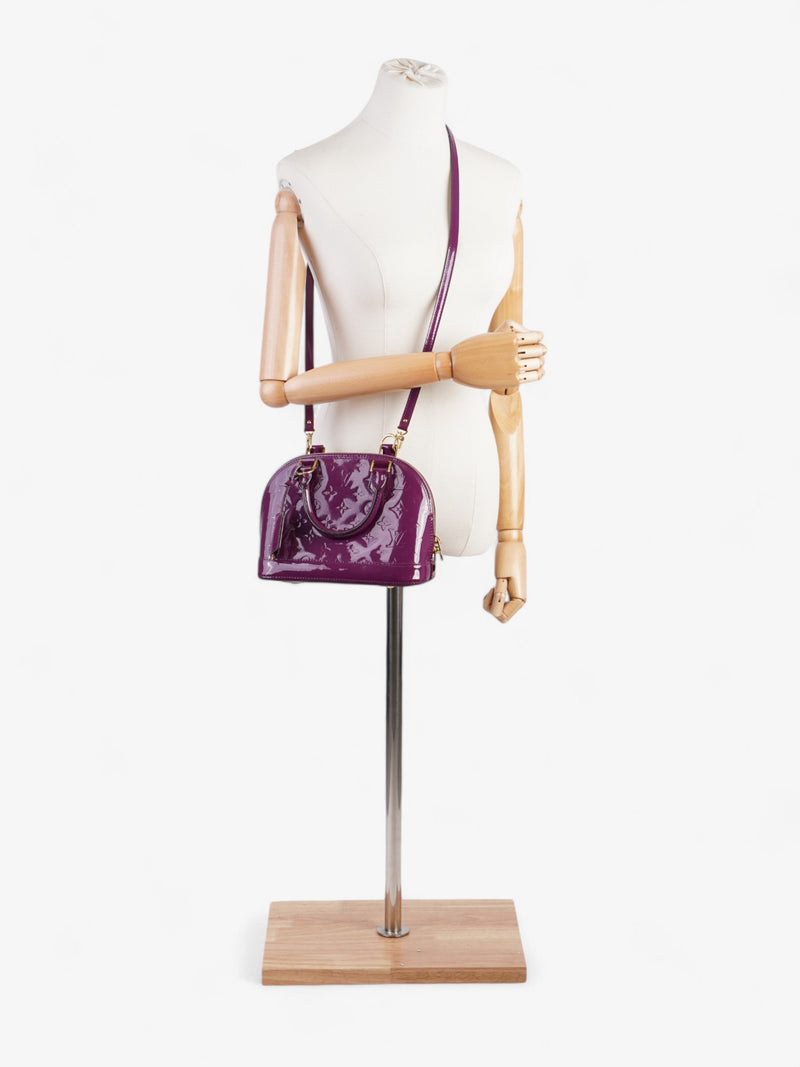  Louis Vuitton Alma Amethyste Vernis Leather BB