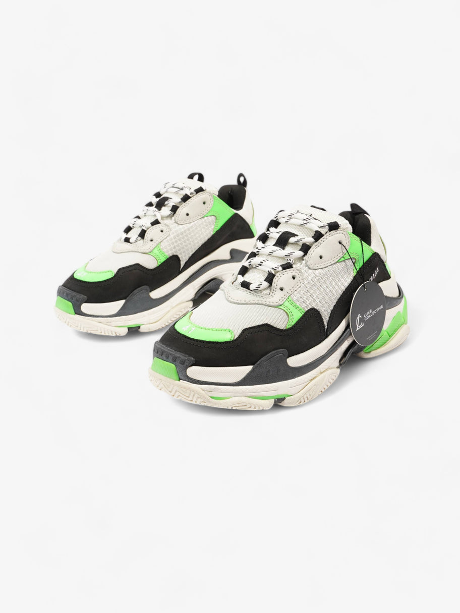 Balenciaga Triple S White / Black / Green Mesh EU 41 UK 8 Image 9