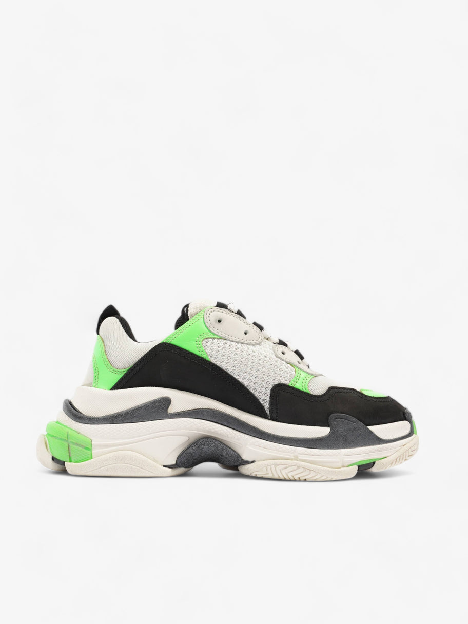 Balenciaga Triple S White / Black / Green Mesh EU 41 UK 8 Image 4