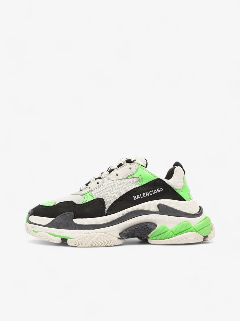 Balenciaga Triple S White / Black / Green Mesh EU 41 UK 8 Image 5