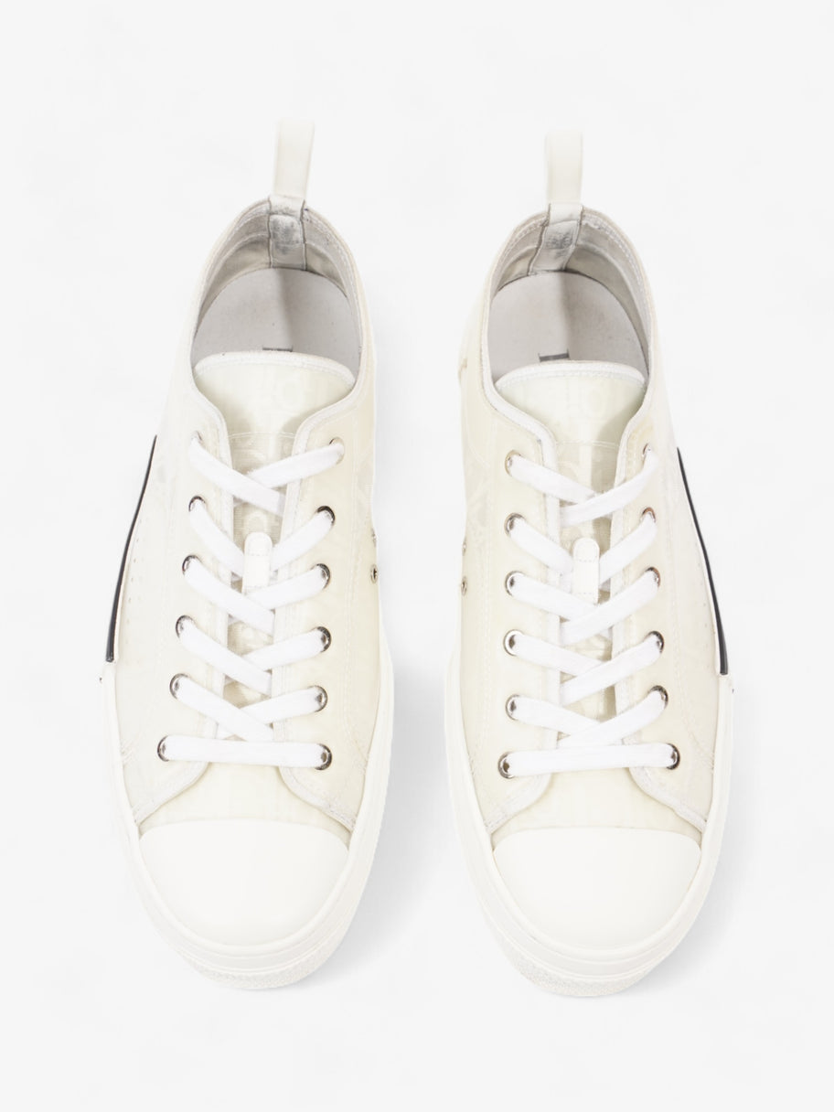 Christian Dior B23 Low Top Sneaker White Canvas EU 44 UK 10 Image 8