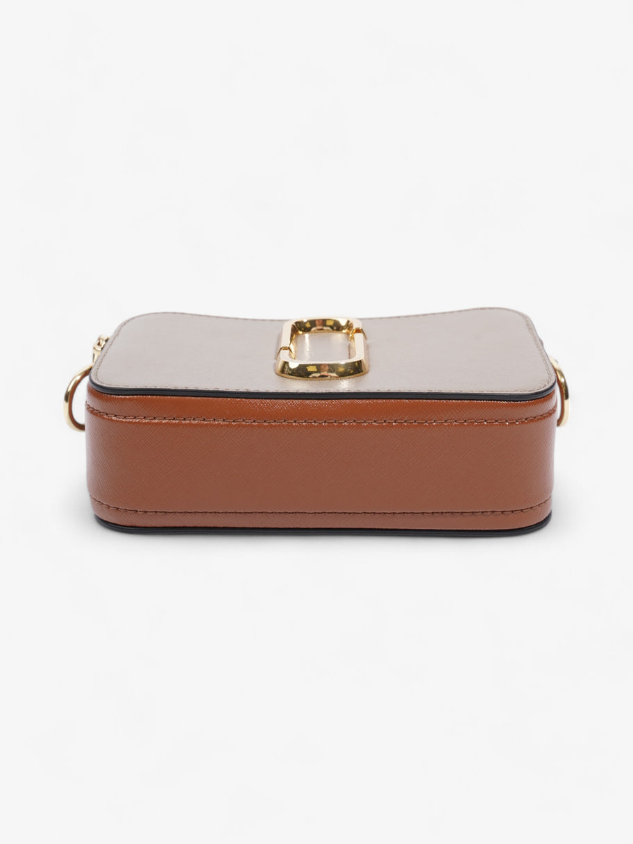 Marc Jacobs The Snapshot Bag Taupe / Brown Leather Image 6