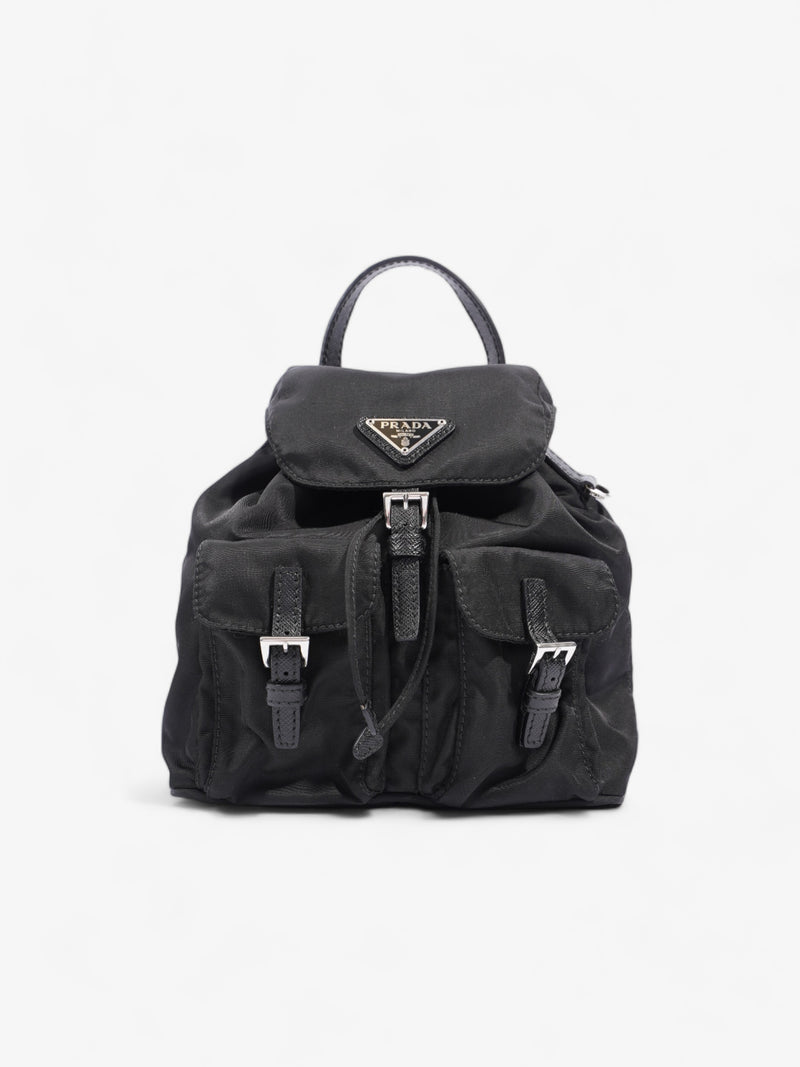  Prada Mini Backpack Black Re Nylon