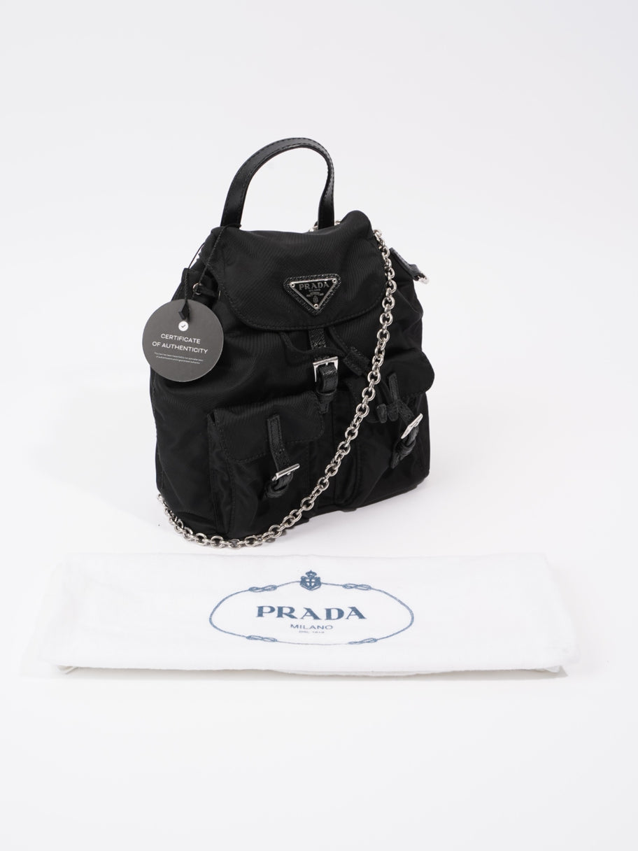 Prada Mini Backpack Black Re Nylon Image 10