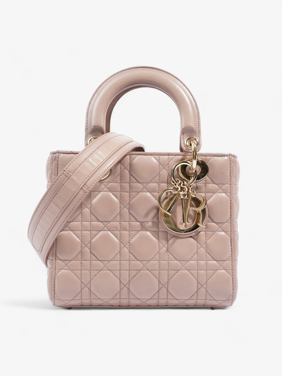 Lady Dior My ABCDior Blush Lambskin Leather Small Image 1