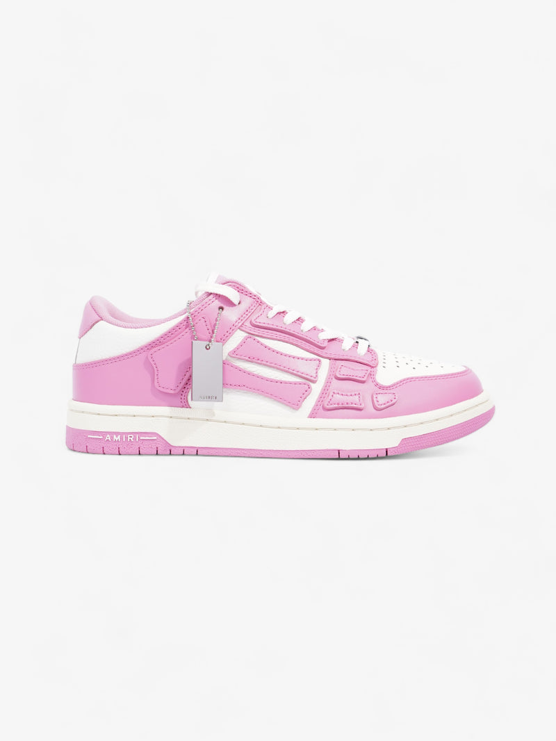  Skeleton Low Top White / Pink Leather EU 39 UK 6