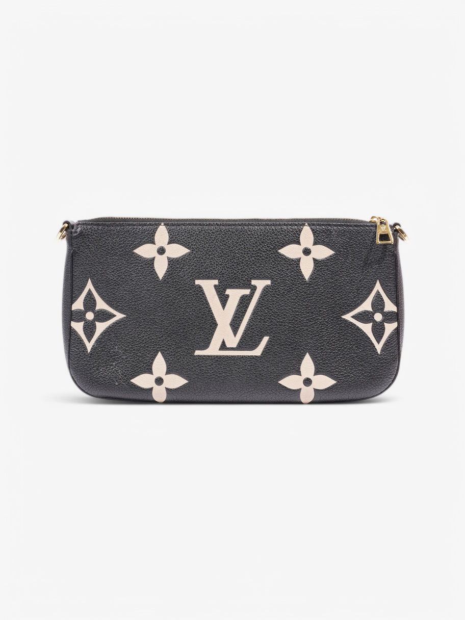 Louis Vuitton Multi Pochette Accessories Black / Beige  Empreinte Leather Image 4