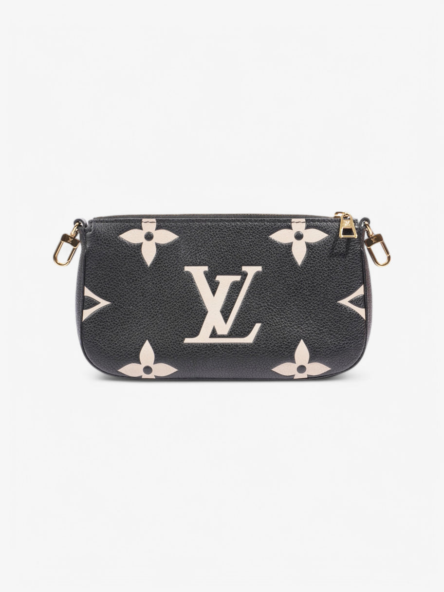 Louis Vuitton Multi Pochette Accessories Black / Beige  Empreinte Leather Image 5