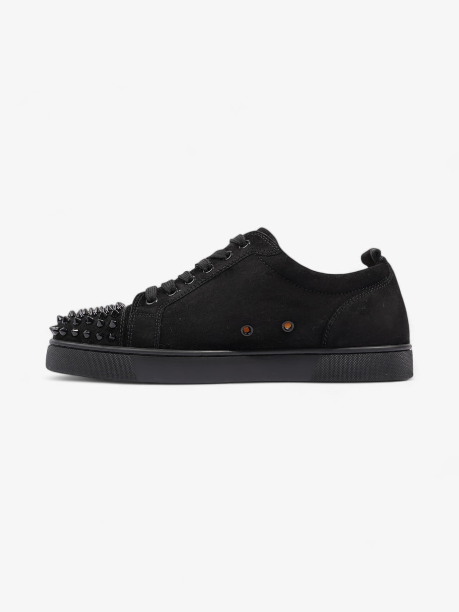 Christian Louboutin Louis Junior Spikes Sneakers Black Suede EU 40.5 UK 6.5 Image 3