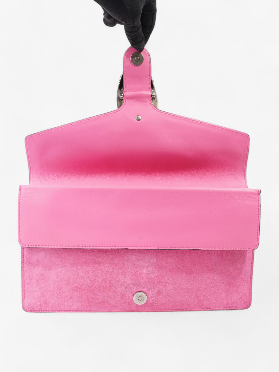 Gucci Dionysus Clutch Pink Suede Image 8