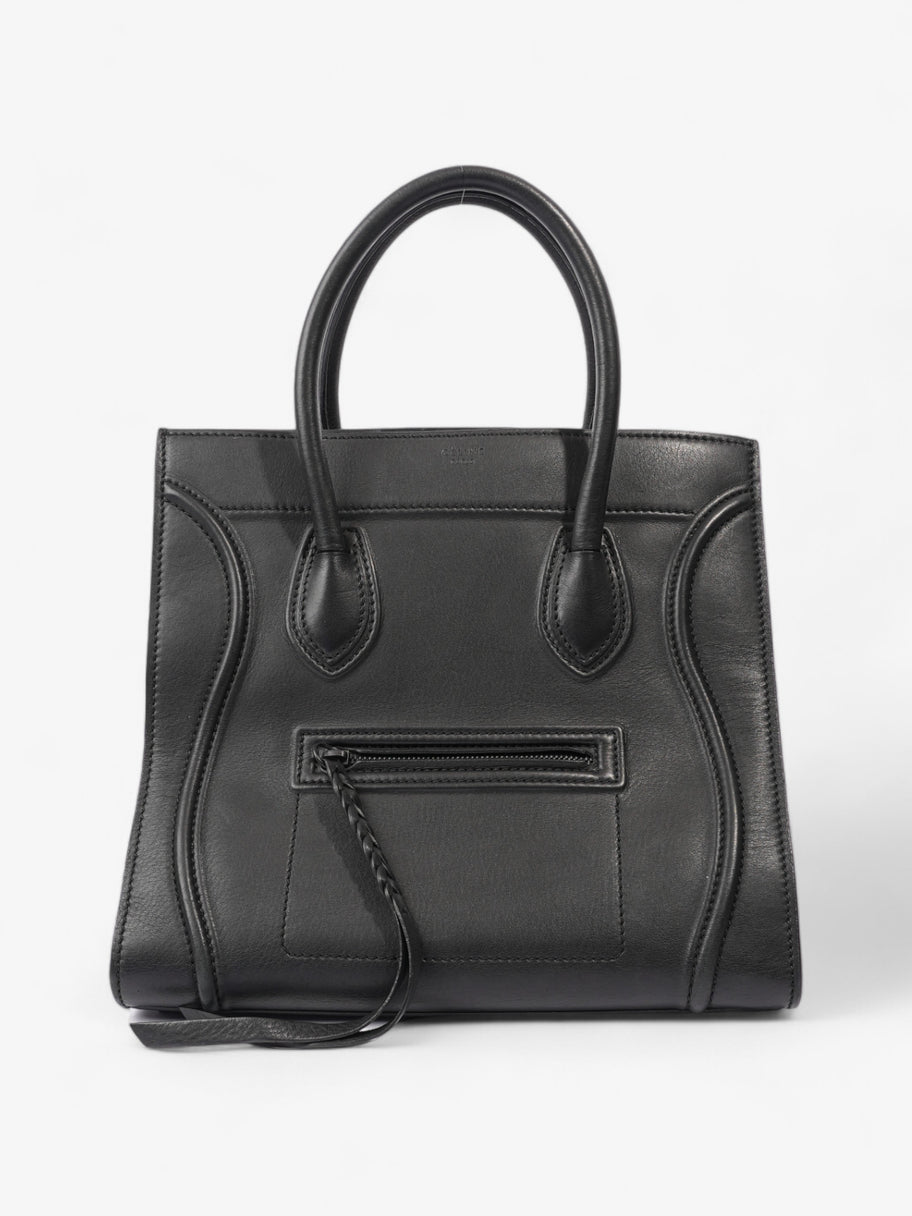 Celine Phantom Luggage Tote Black Leather Image 2