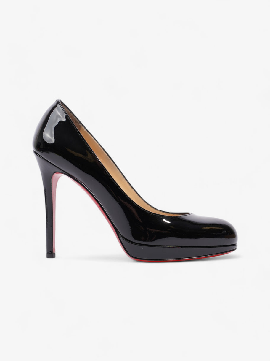 Christian Louboutin New Simple Pump 120mm Black Patent Leather EU 37 UK 4 Image 1