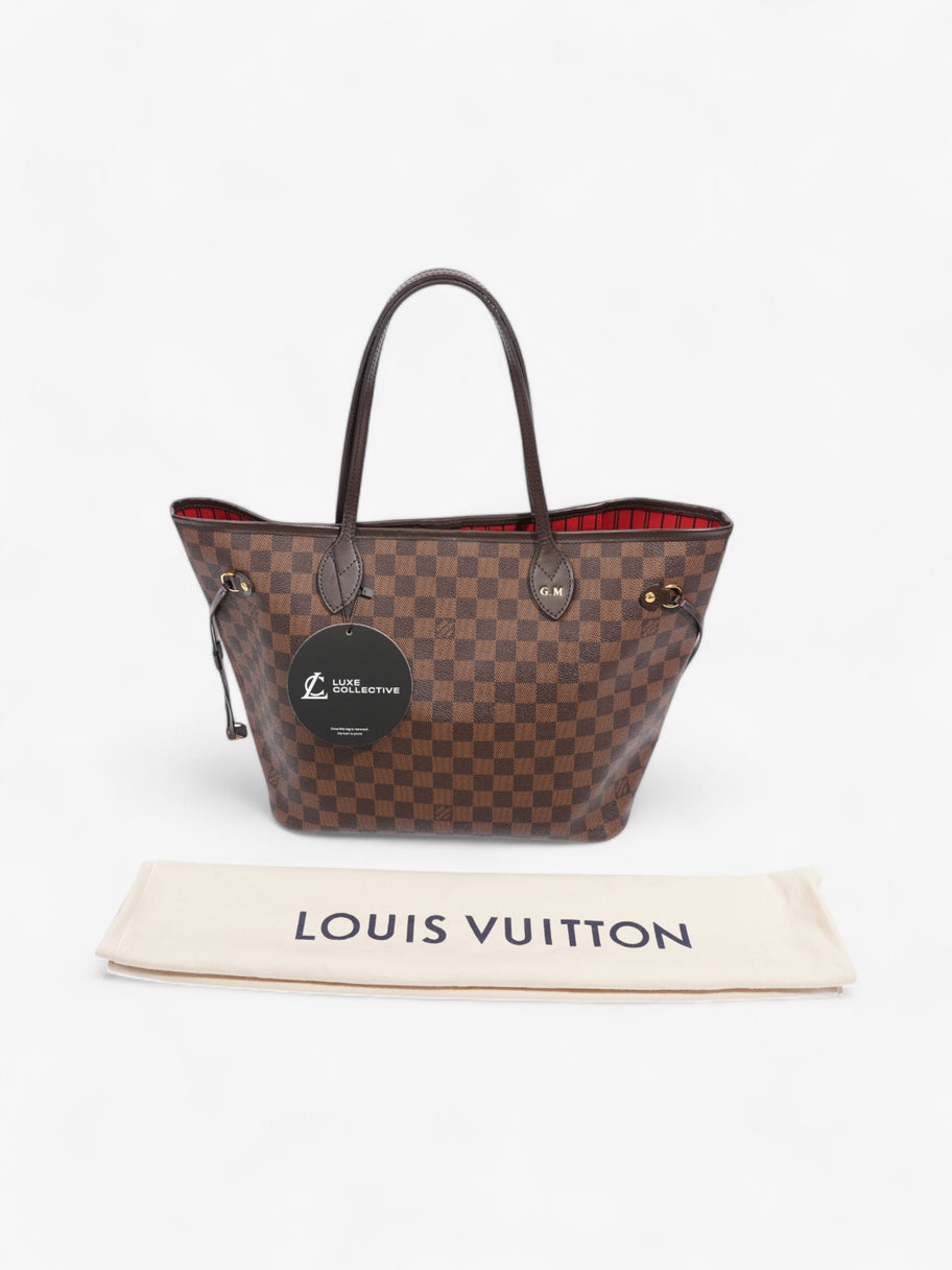 Louis Vuitton Neverfull Damier Ebene Coated Canvas MM Image 11