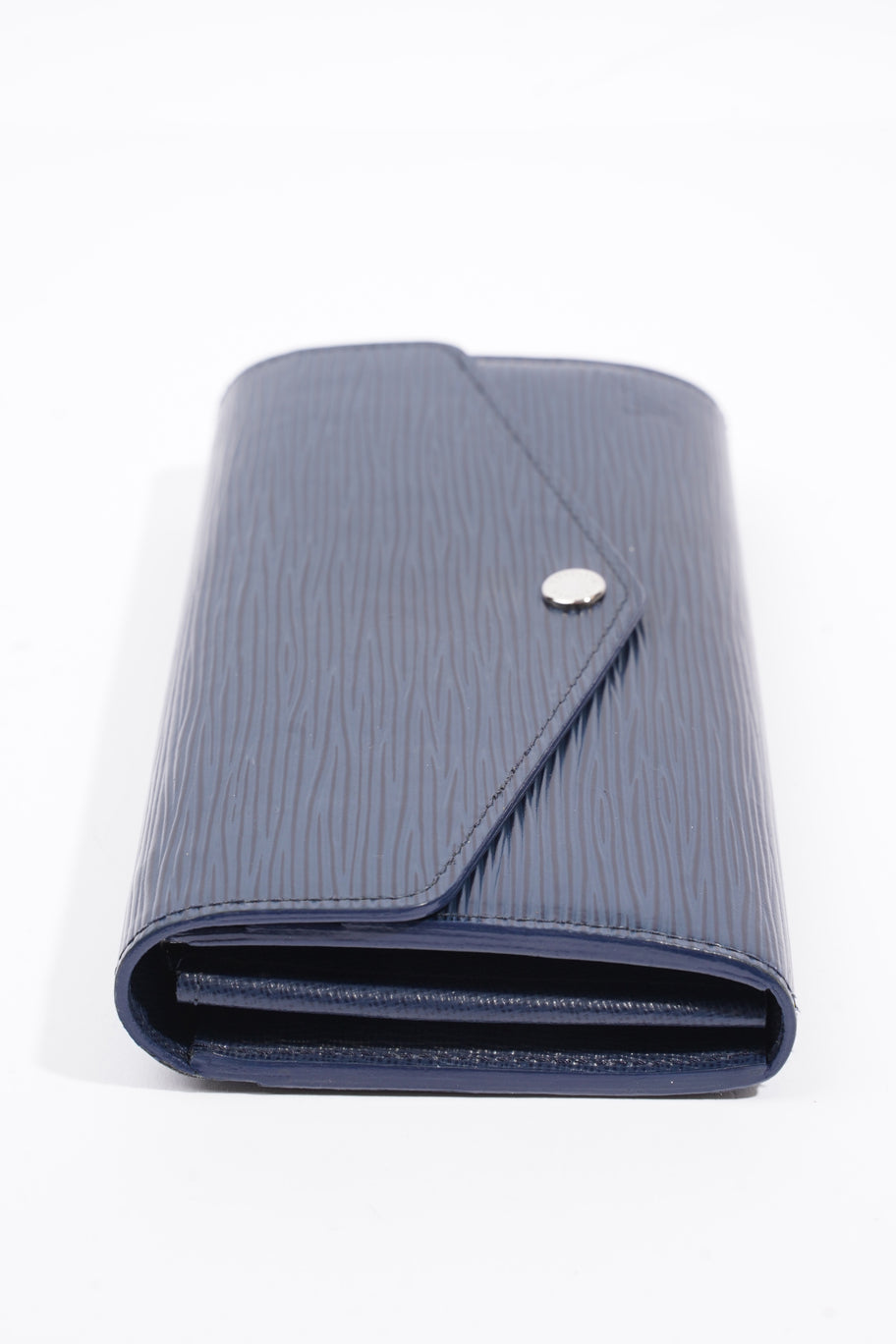 Epi Portefeuille Sarah Navy Epi Leather Image 5