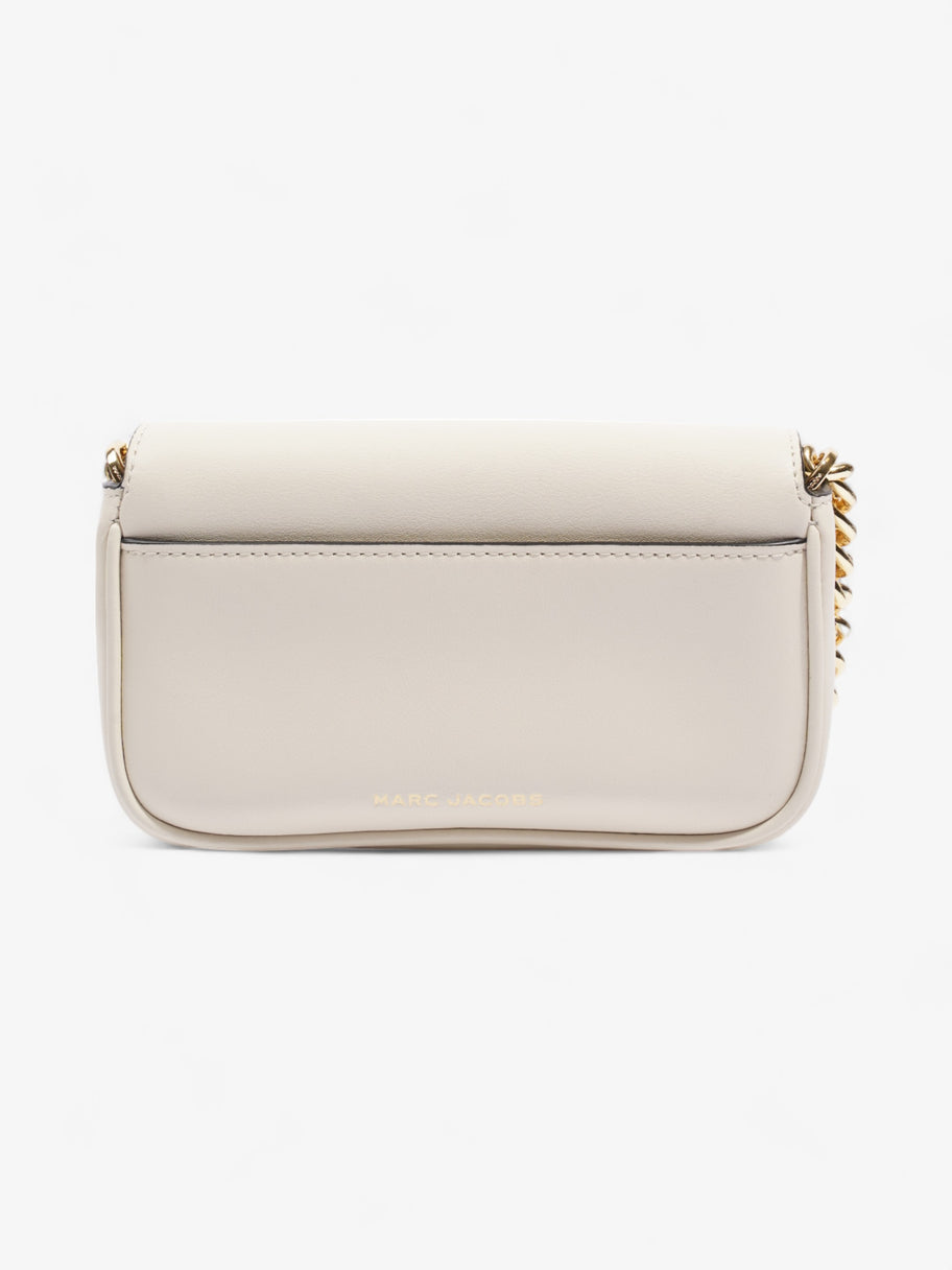 Marc Jacobs The J Marc Mini Neutral Calfskin Leather Image 4