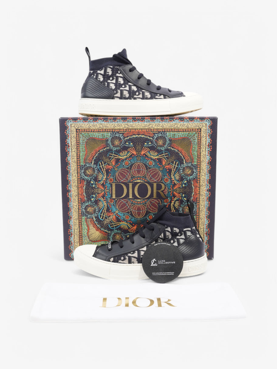 Christian Dior Walk n' Dior Navy / White Cotton EU 39 UK 6 Image 10