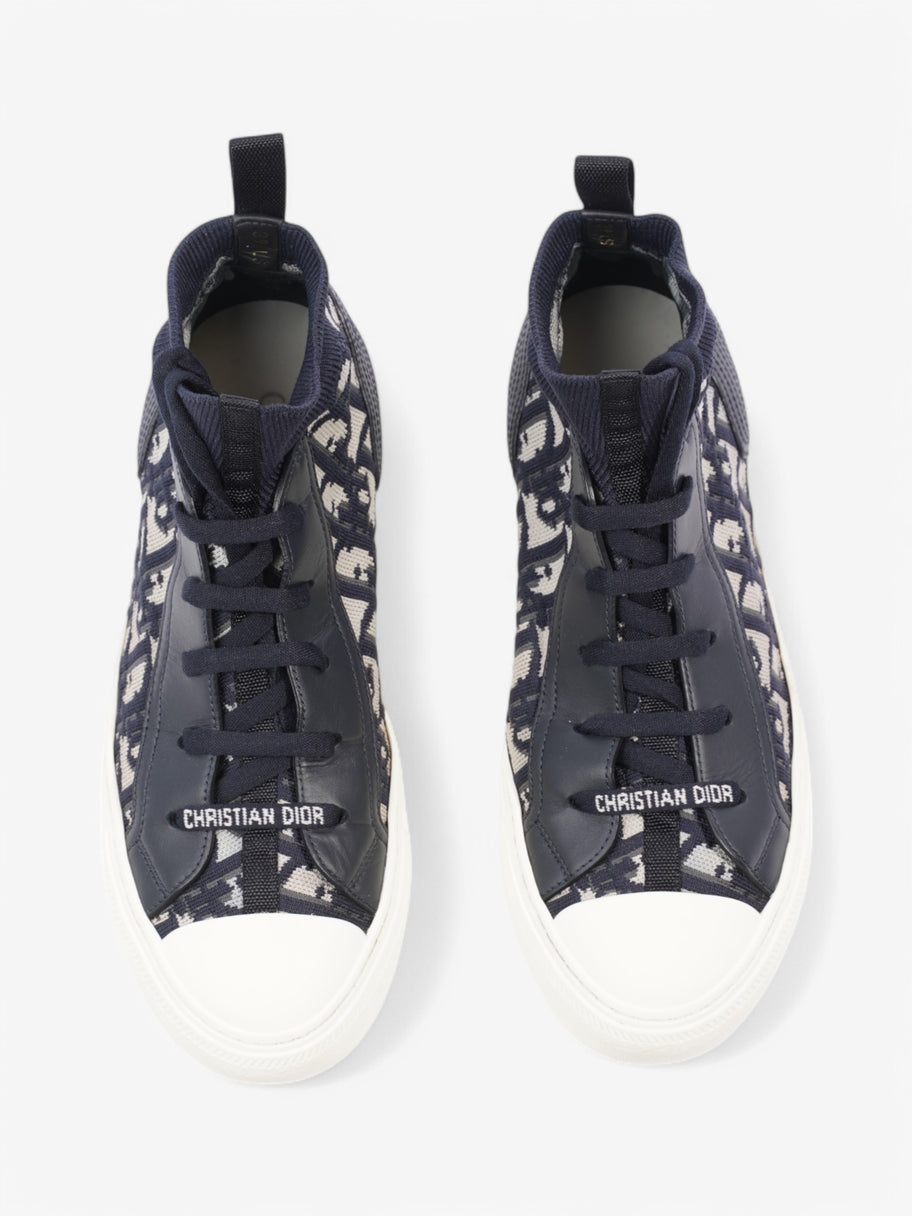 Christian Dior Walk n' Dior Navy / White Cotton EU 39 UK 6 Image 8