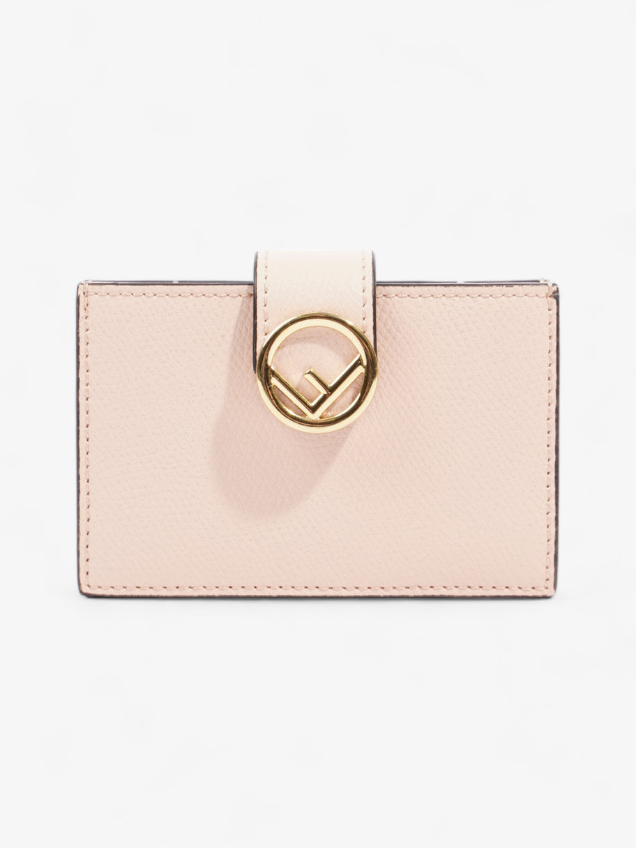 Fendi Fendi Light pink Leather Card Holder Blush Pink Leather Image 1