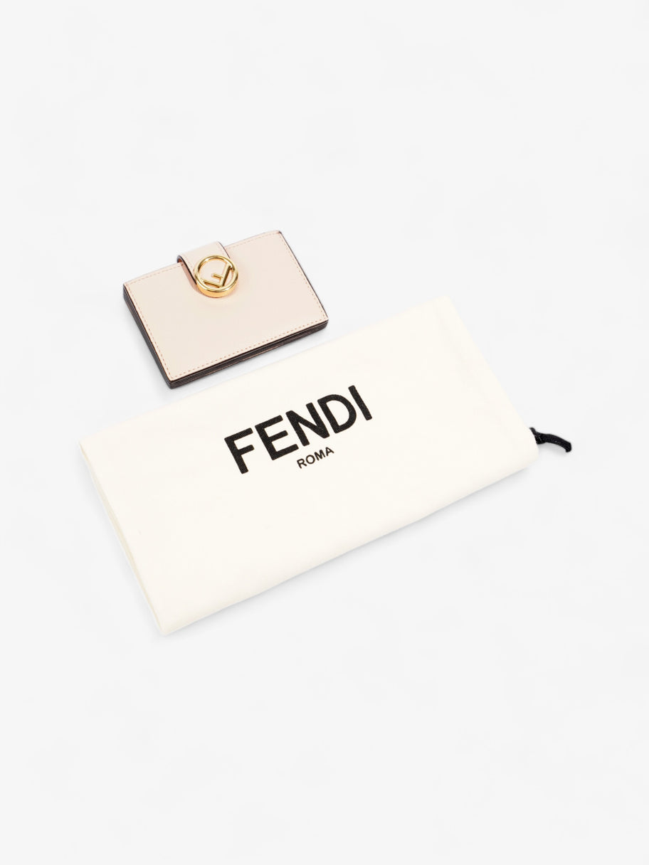 Fendi Fendi Light pink Leather Card Holder Blush Pink Leather Image 5