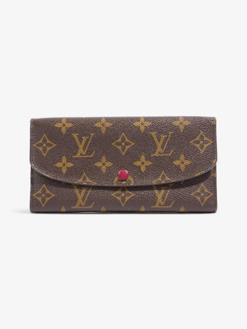  Louis Vuitton Emilie Wallet Monogram Coated Canvas