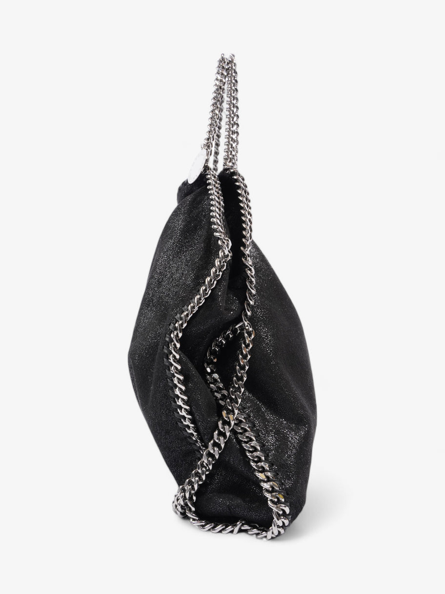 Stella McCartney Falabella Fold Over Tote Black Faux Leather Image 3