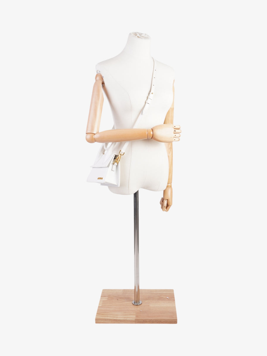 Jacquemus Le Chiquito Noeud White Leather Image 2