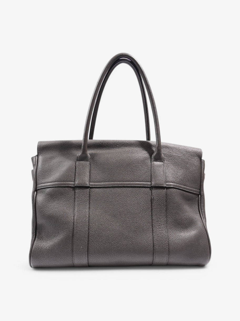 Mulberry Bayswater  Dark Grey Leather Large Image 4