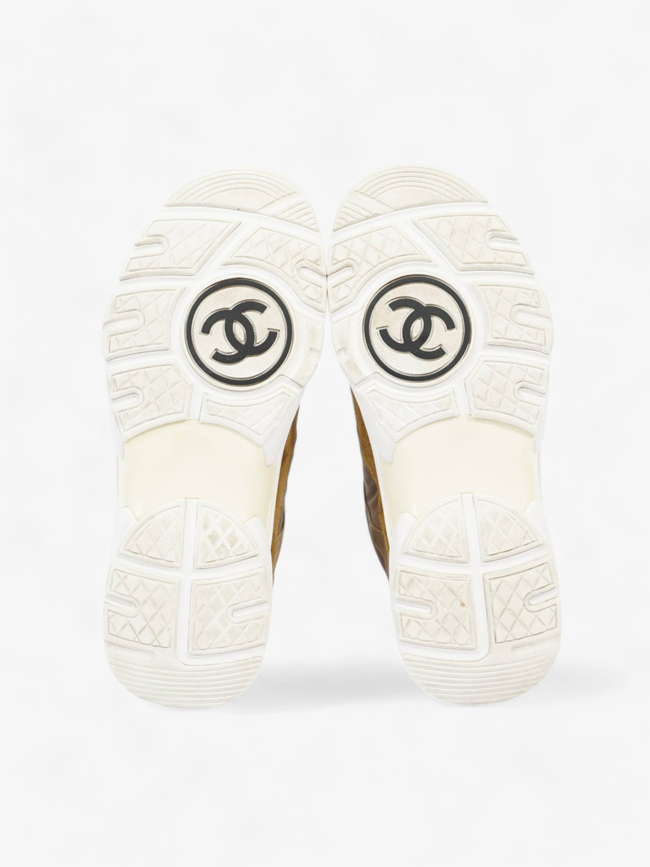 CC Logo Sneakers Brown / White Suede EU 37 UK 4 Image 6