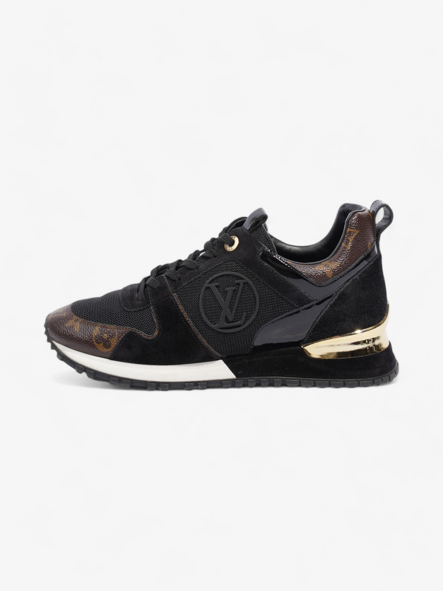 Louis Vuitton Run Away Black / Monogram Suede EU 37.5 UK 4.5 Image 5