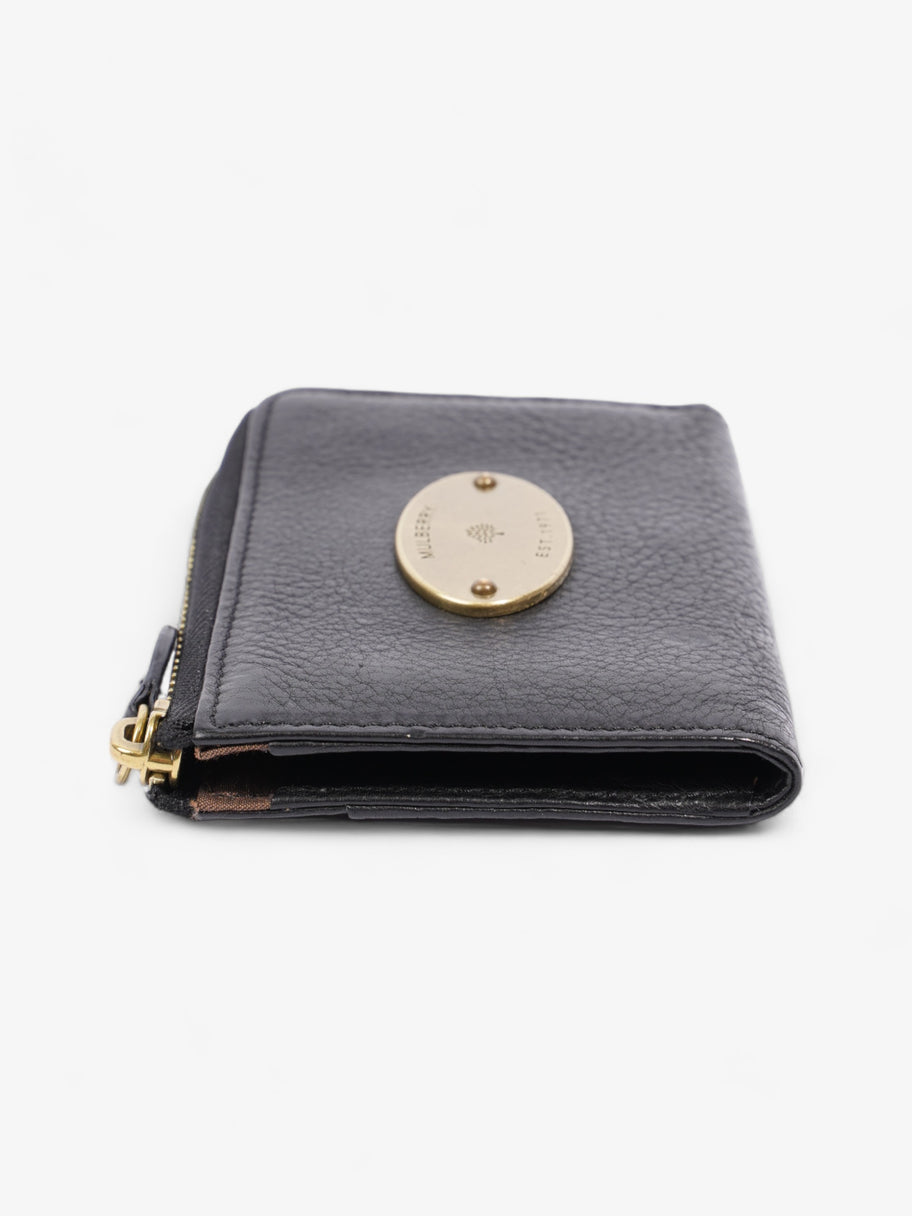 Mulberry Zip-Around Wallet Black Leather Image 4