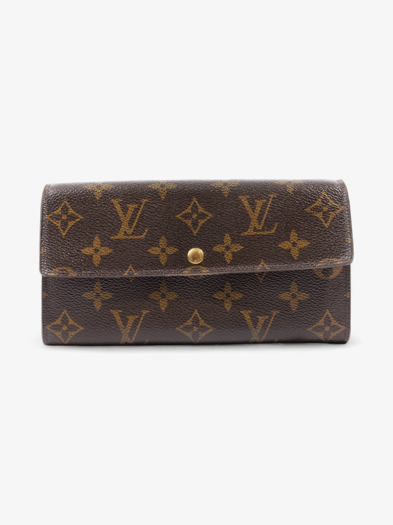  Sarah Wallet Monogram Coated Canvas