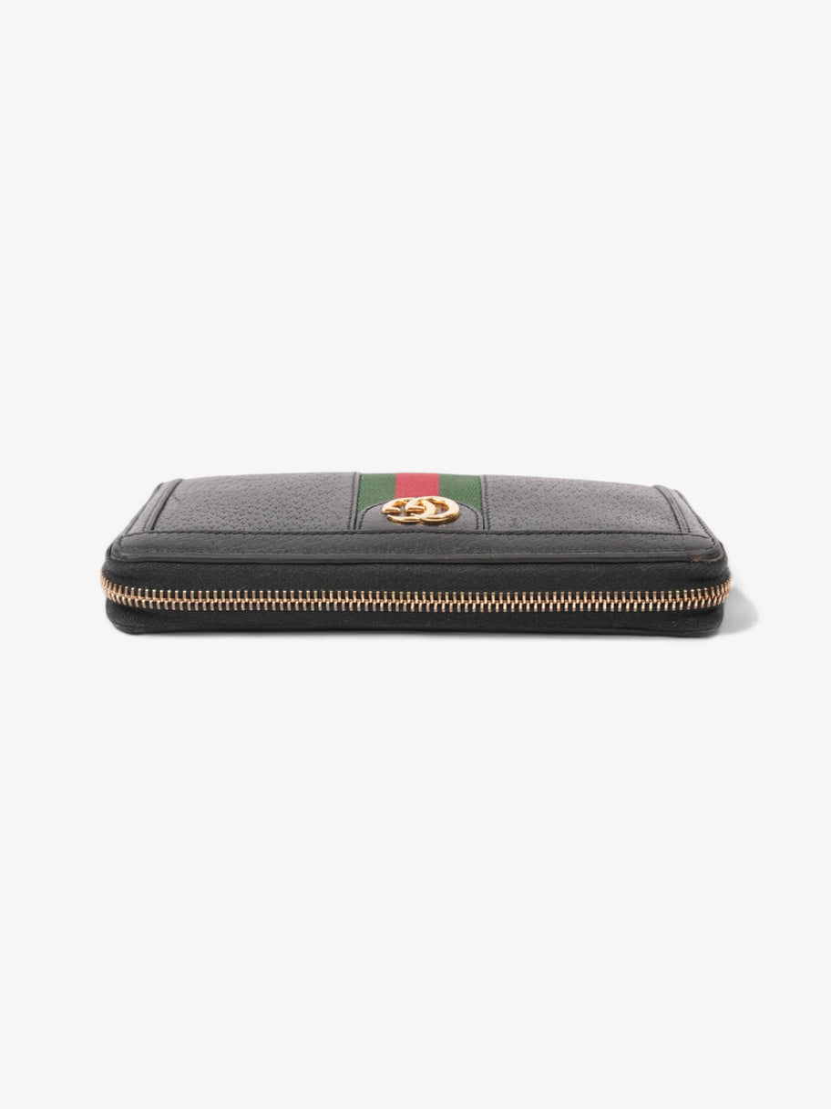 Gucci Continental Wallet Black / Red / Green Leather Image 6